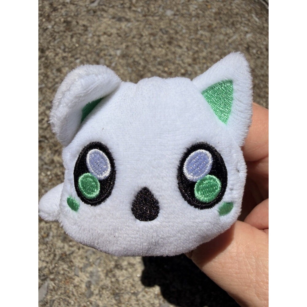 Aphmau MeeMeows 5” Ghost Cat Plush Halloween (Catface, 2022, Glow In The Dark)